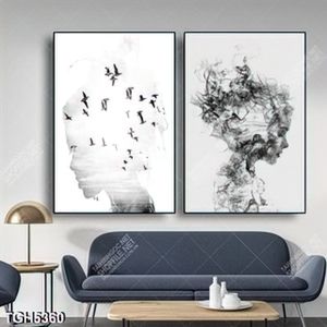 Tranh ghép 2 tấm nghệ thuật