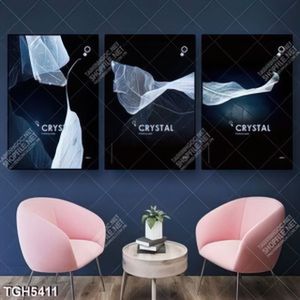 Tranh ghép 3 tấm lá cây