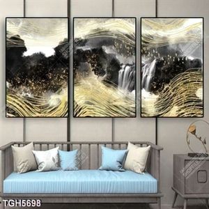 Tranh ghép 3 tấm đàn chim in canvas đẹp