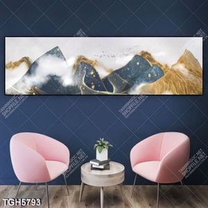 Tranh khổ ngang núi nghệ thuật đẹp