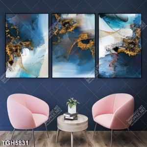 Tranh ghép 3 tấm nghệ thuật