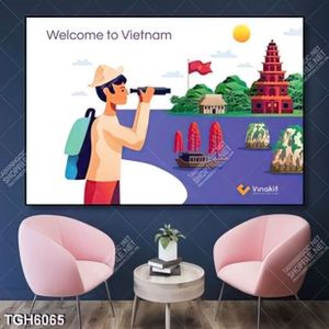Tranh ghép danh lam thắng cảnh Việt Nam