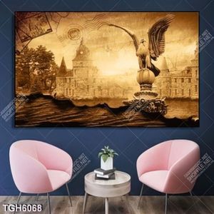 Tranh dán tường phố cổ