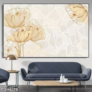 Tranh ghép dán tường hoa tulip