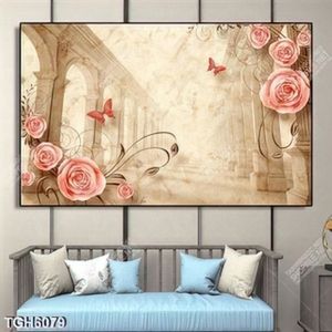 Tranh ghép hoa hồng chất lượng cao