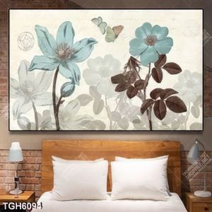 Tranh ghép hoa dán tường đẹp