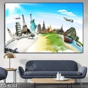Tranh ghép kỳ quan nổi tiếng thế giới
