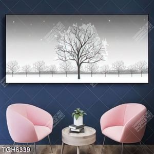 Tranh khổ dọc rừng cây
