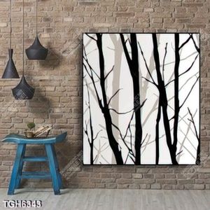 Tranh sơn dầu cây khổ dọc