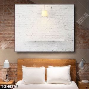 Tranh chất liệu ốp tường gạch