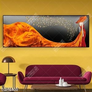 Tranh cô gái decor đẹp
