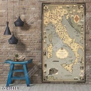 Tranh bản đồ nước Ý