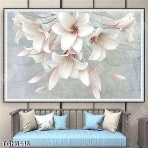 Tranh ghép hoa decor đẹp