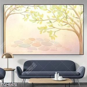 Tranh ghép cây decor đẹp