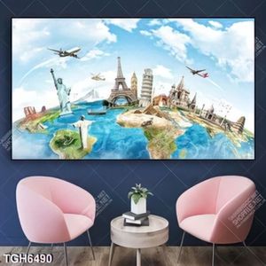 Tranh ghép các kỳ quan thế giới