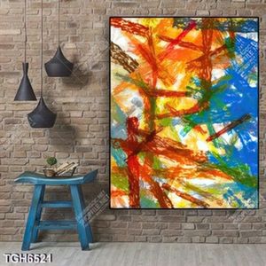 Tranh sơn dầu màu nghệ thuật decor