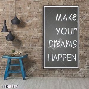 Tranh ghép make your dreams happen