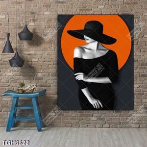 Tranh quý cô thời trang