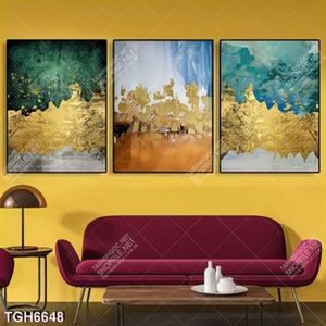 Tranh ghép 3 tấm sơn đẹp