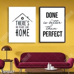 Tranh ghép 2 tấm chữ nghệ thuật
