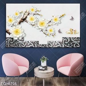 Tranh hoa hồng 3D