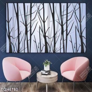 Tranh ghép decor cây