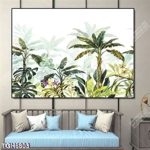 Tranh decor cây và lá