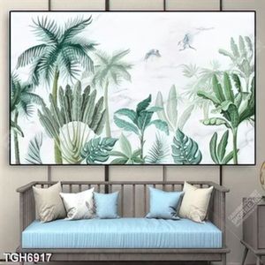 Tranh màu nước rừng cây