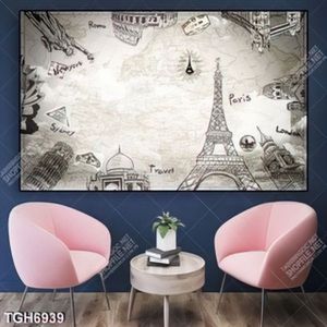 Tranh ghép decor kỳ quan thế giới