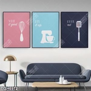 Tranh ghép 3 dụng cụ làm bánh