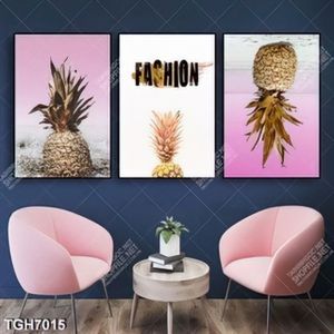 Tranh ghép 3 tấm quả thơm