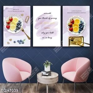 Tranh ghép tấm trái cây