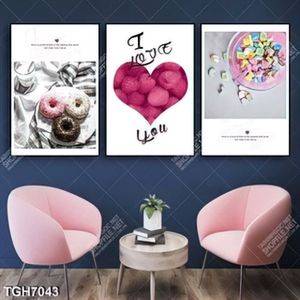 Tranh ghép 3 tấm nghệ thuật