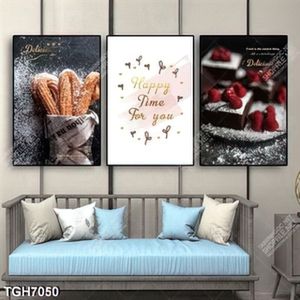 Tranh ghép 2 tấm bánh mì
