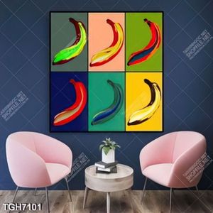 Tranh sơn dầu trái chuối