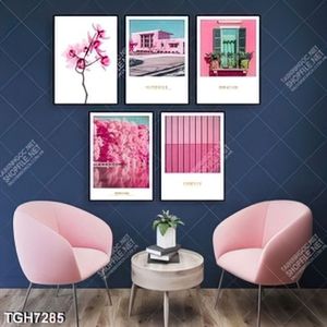 Tranh ghép 5 tấm nghệ thuật