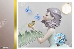 Tranh treo tường ghép bộ nhiều tấm đẹp hiện đại
