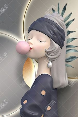 Tranh decor 3D nghệ thuật