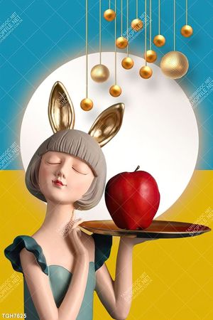 Tranh ghép tráng gương treo trang trí tường