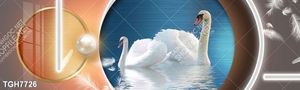 Tranh ghép theo bộ trang trí tường nhà độc đáo