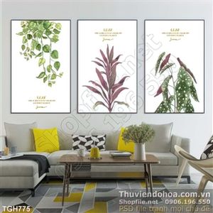 Tranh ghép nghệ thuật in vải canvas