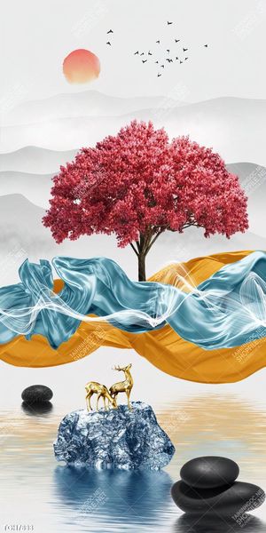 Tranh decor nghệ thuật đẹp