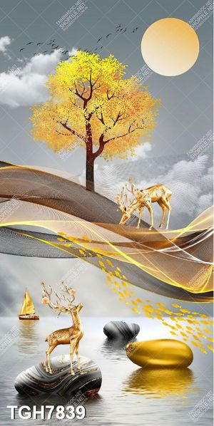 Tranh decor 3D nghệ thuật