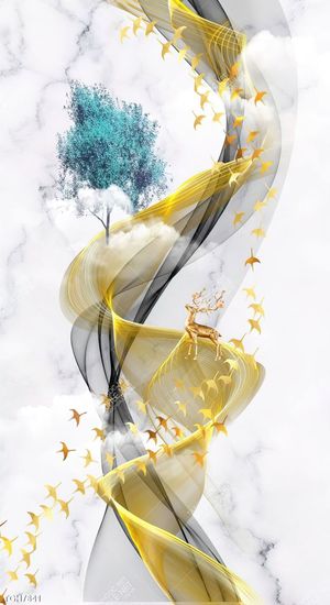 Tranh ghép tráng gương treo trang trí tường