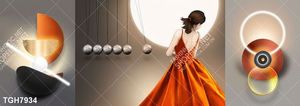 Tranh treo tường phòng khách đẹp, sang trọng và hiện đại