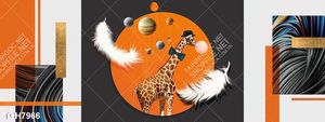 Tranh ghép tráng gương treo trang trí tường