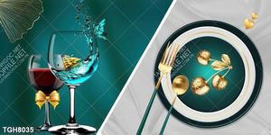 Tranh ghép tôn vẻ đẹp mảng tường trắng