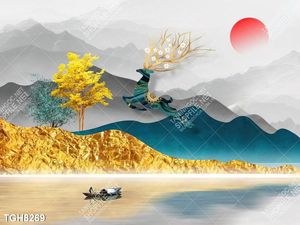 Tranh treo tường phòng khách đẹp, sang trọng và hiện đại