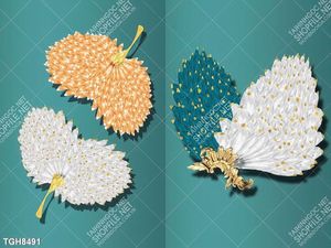 Tranh ghép tráng gương treo trang trí tường