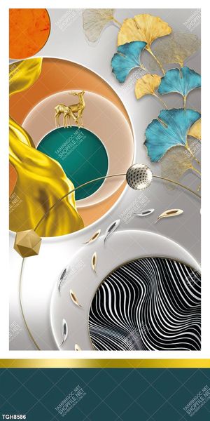 Tranh decor phong cách nội thất tối giản